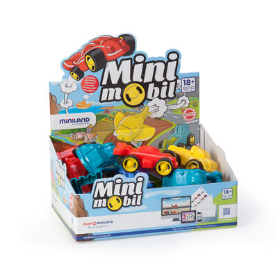 Minimobil Go 12 cm - 15 unidades