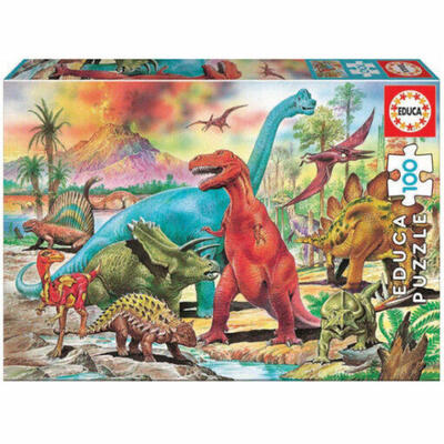 Puzzle Dinossauros – 100 peças