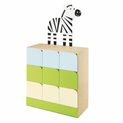 Armários da selva zebra