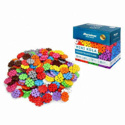 Conjunto de Construção Marioinex Mini Waffles Rodas 200 Peças