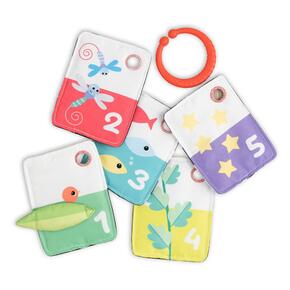 Cartões visuais preto e branco