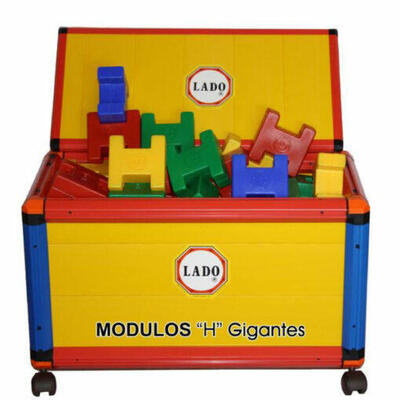 Recipiente grande de peça H