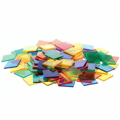 Pote com 300 Azulejos Translúcidos