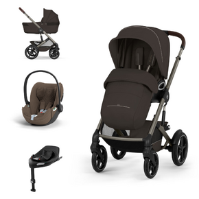 Pack Talos S Lux com alcofa dobrável + Cloud T i-size + Base T