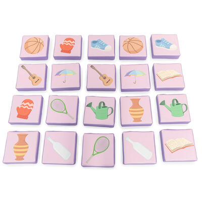 Jogo da memória - Objetos (20 peças)