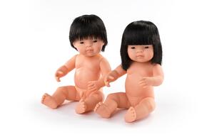 Asiático Del Bebé - Muchacho De 38 Cm