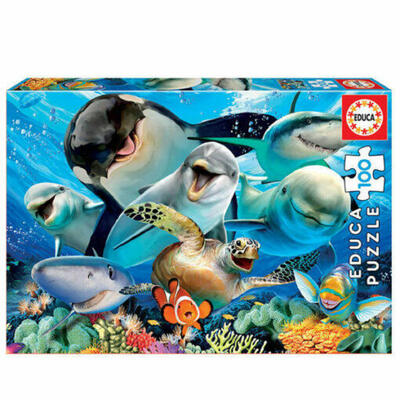 Puzzle subaquático – 100 peças