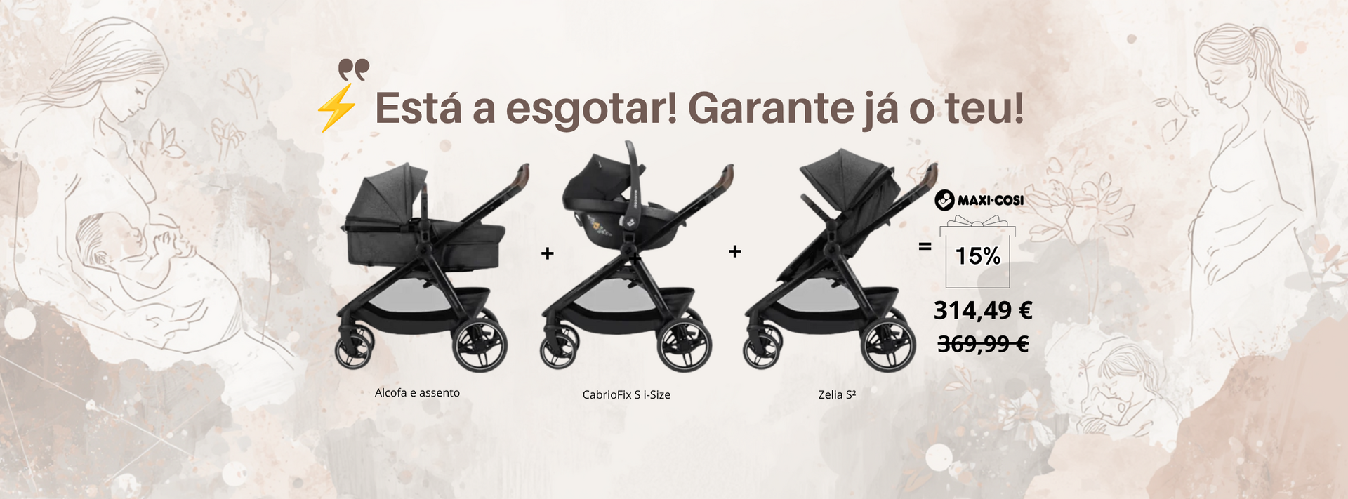 Trio zelia S Novo 