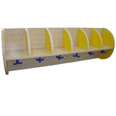 Cabide com 6 divisórias