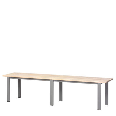 Banco corrido (tubo retangular)