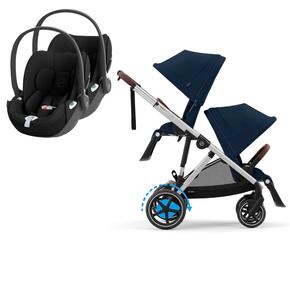 Pack e-Gazelle S + Assento Extra Gazelle S + Cloud T i-Size (2x)