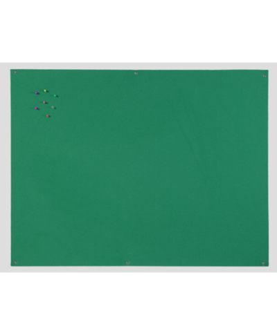 Placa de feltro sem moldura verde