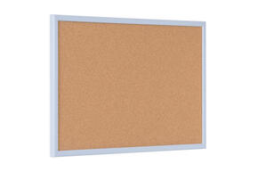 Tabela de cortiça com moldura pastel - Azul