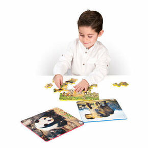 Puzzle progressivo de animais