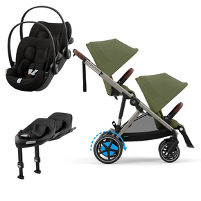 Pack E-Gazelle S + Assento Extra Gazelle S + Cloud G3 (x2) + Base G3 (x2)