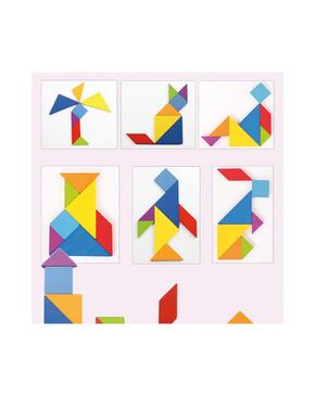Puzzle de formas Tangram