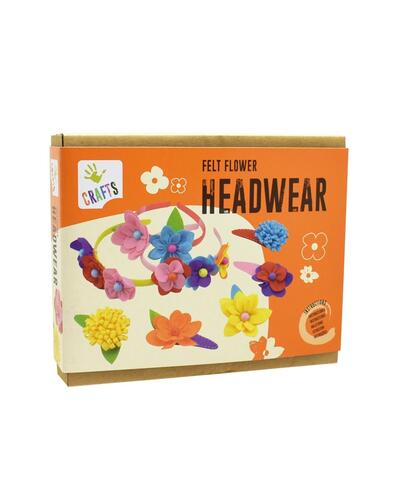  Chapéu de flor de feltro