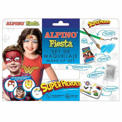 Conjunto de maquiagem de super-herói