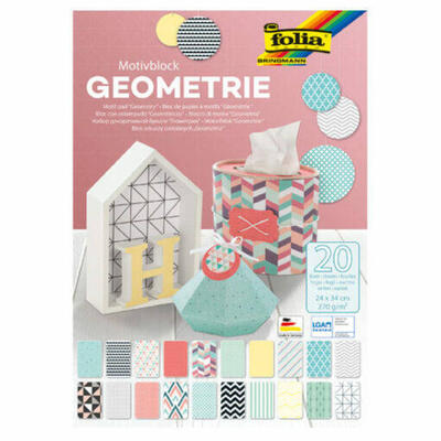Bloco com Estampas: Geometria