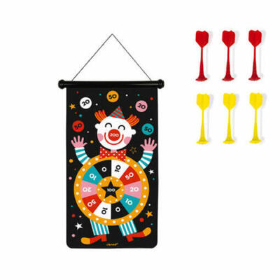Jogo de dardos magnéticos de circo