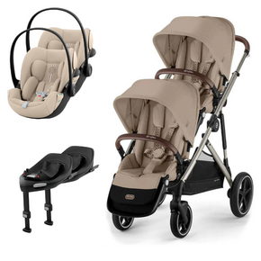 Pack Gazelle S + Assento Extra Gazelle S + Cloud G3 (x2) + Base G3 (x2)