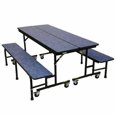 Mesa e bancos conversíveis