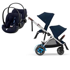 Pack e-Gazelle S + Segundo Assento Gazelle S + Cloud G i-Size (x2)