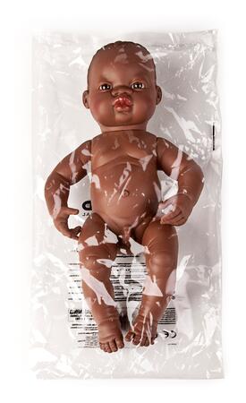 Bebé Africano - Muchacho De 40 Cm