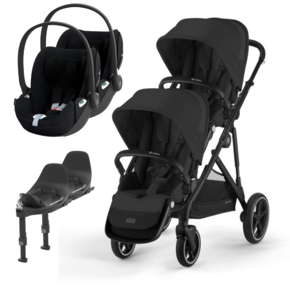 Pack Gazelle S + Assento Extra Gazelle S + Cloud T i-Size (x2) + Base T (x2) 