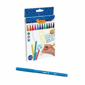 Marcadores finos 12 cores