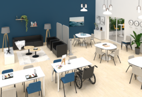 Mesa de Apoio BLOOM MINI Circular