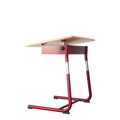 Mesa regulável UNI_STEP c/tampo inclinável