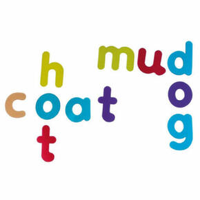 Letras Minúsculas Translúcidas