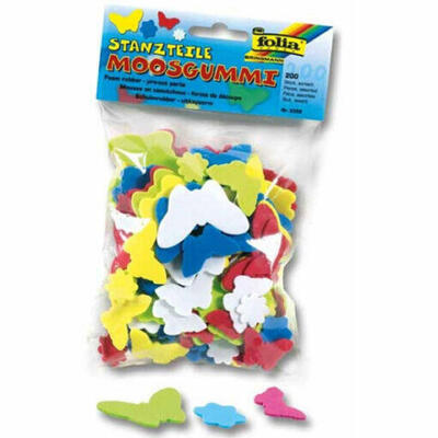 Formas de espuma Eva: borboletas e flores