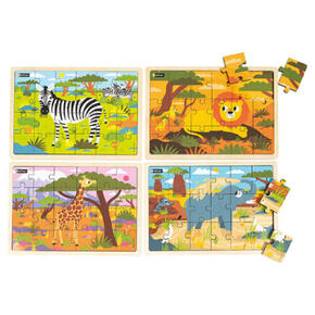 Puzzles Os animais da savana