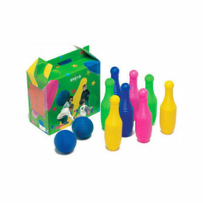 Jogo de Bowling de Plástico (8 BOWLING + 2 BOLAS)
