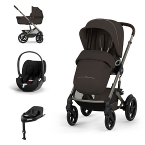 Pack Talos S Lux com alcofa dobrável + Cloud T i-size + Base T