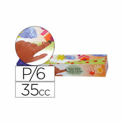 Pintura a dedo Jovi 35 cc -5 cores sortidas.