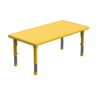 Mesa retangular Elite com altura ajustável