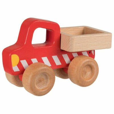 Caminhão basculante de madeira