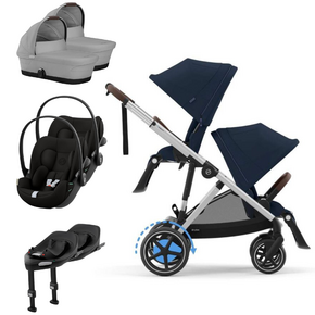 Pack E-Gazelle S + Assento Extra Gazelle S + Cloud G3 (x2) + Alcofa Gazelle S (x2)
