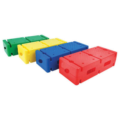 Suporte para arco e poste de tijolo psicomotor