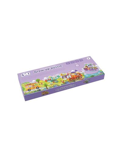 Puzzle De Crescimento 4 Em 1 - Tráfego