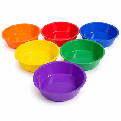 Conjunto de taças coloridas - 6 peças 