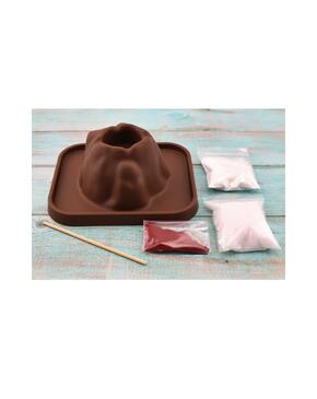 Crie a sua própria erupção vulcânica