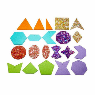 Formas brilhantes de arco-íris