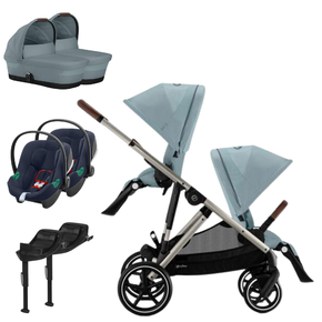 Pack Gazelle S + Assento Extra Gazelle S + Alcofa Gazelle S(x2) + Aton B2(x2) + Base One (x2)