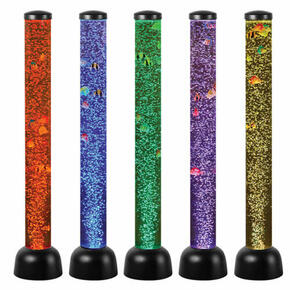 Tubos de bolhas sensoriais com peixe 105 cm