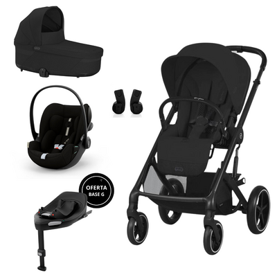 Pack Novo Balios S Lux + Cloud G i-Size + Alcofa S Lux + Adaptadores = Oferta Base G