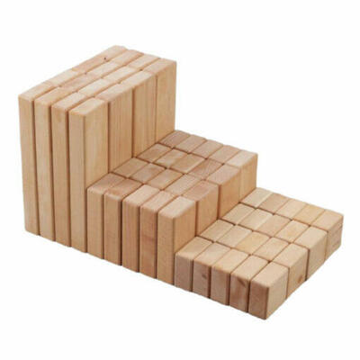 Unidades de blocos de madeira